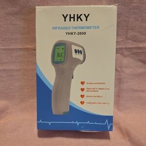 YHKY Infrared Thermometer YHKY-2000 in White and Blue